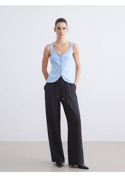 Yeni Sezon U Yaka Kadın Triko Yelek fiyatları