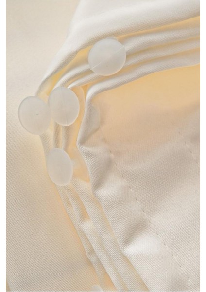 Saten Güneşlik Perde - Krem fiyatları