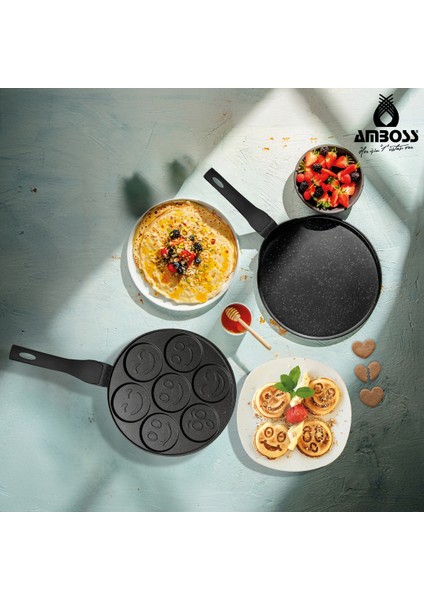 2 Parça Twn Krep Tava & Pankek Tava 26 cm