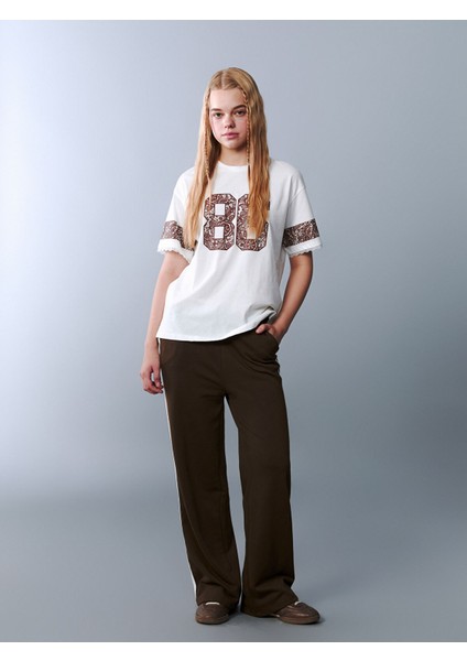 Yeni Sezon Bisiklet Yaka Genç Kız Tişört fiyatları