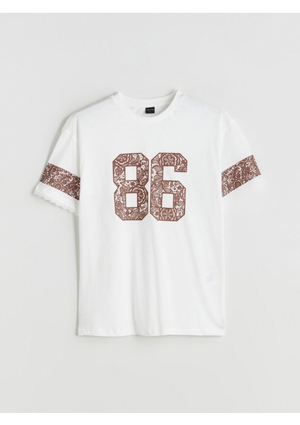 Yeni Sezon Bisiklet Yaka Genç Kız Tişört indirimleri