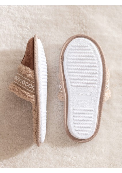 Yeni Sezon Süet Görünümlü Kadın Ev Terliği fırsatları