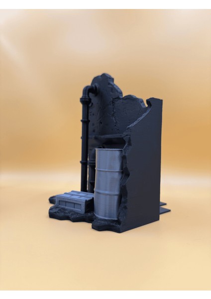 Siyah Barikat-Asker Kitap Standı / Verslab Print