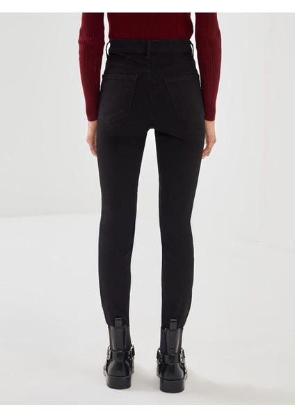 Yeni Sezon Jüpiter Süper Skinny Fit Kadın Jean Pantolon fırsatları