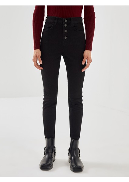 Yeni Sezon Jüpiter Süper Skinny Fit Kadın Jean Pantolon fiyatları