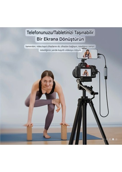 Görüntü Yakalama Kartı 1080P/60Hz HDMI Video Canlı Yayın Capture Card Usb Ve Type-C Çift Giriş CE Lisanslı Sertifikalı Orjinal fiyatları