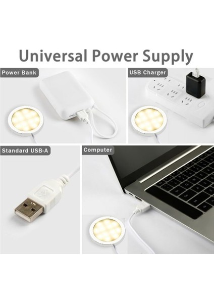 Akıllı LED Dolap Işıkları, Rv Işıklar Buz Hokey Dolapları, Şarap Dolapları, Dolap Işıkları USB Şarj Gece Işıkları B (Yurt Dışından) indirimleri