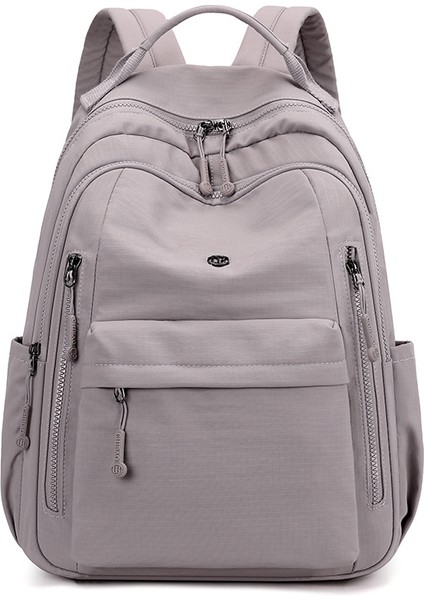 Kadın Sırt Çantası Oxford Kumaş Büyük Kapasiteli Sırt Çantası Basit Moda Günlük Hafif Seyahat Okul Çantası (Yurt Dışından)