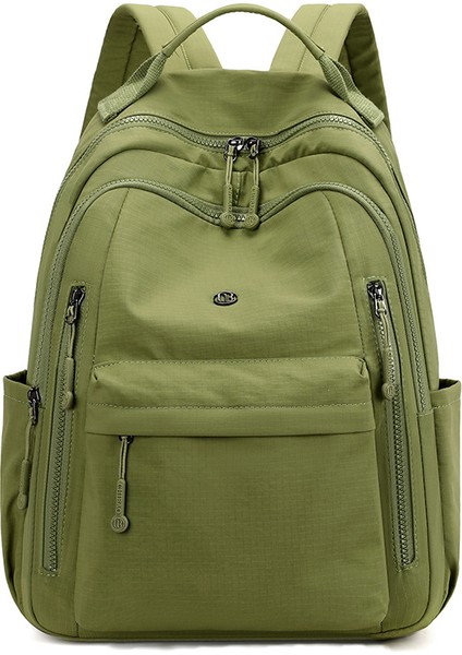 Kadın Sırt Çantası Oxford Kumaş Büyük Kapasiteli Sırt Çantası Basit Moda Günlük Hafif Seyahat Okul Çantası (Yurt Dışından)