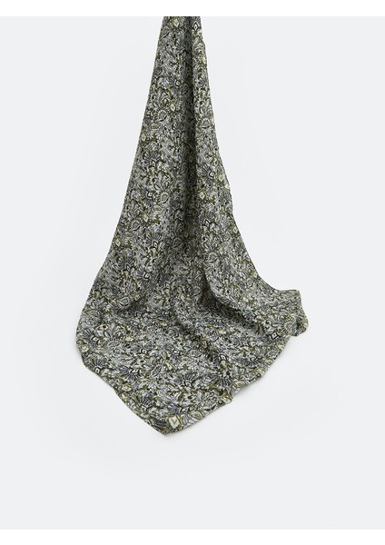 Yeni Sezon Desenli Kadın Şal