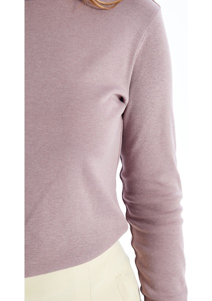 Yeni Sezon Bisiklet Yaka Düz Uzun Kollu Kadın Body indirimleri