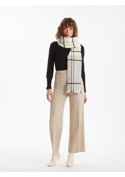 Yeni Sezon Ekose Desenli Kadın Atkı fiyatları