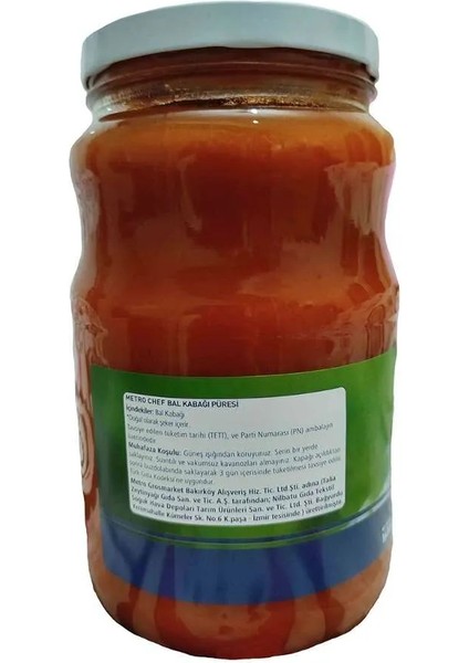 Bal Kabağı Püresi 1600 Gram fiyatları