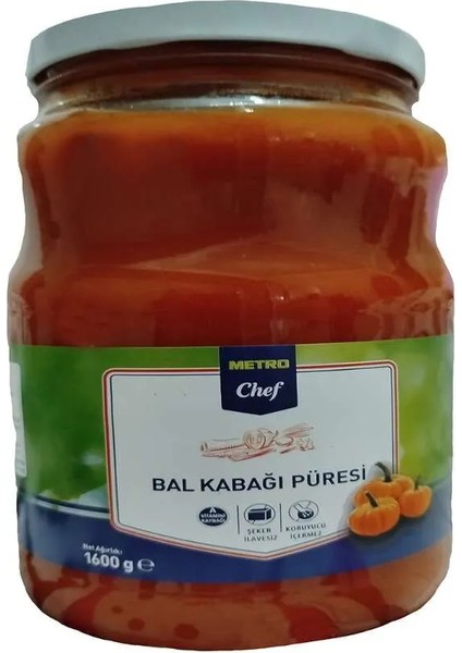 Bal Kabağı Püresi 1600 Gram