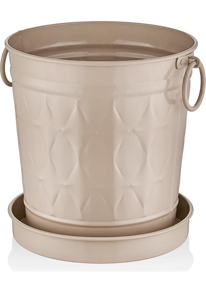 Prizma Karamel Galvaniz Saksı 33X25X33 cm fiyatları