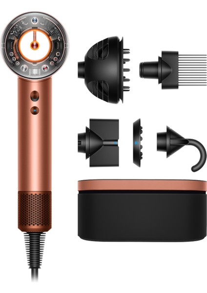 Supersonic Nural™ Saç Kurutma Makinesi (Amber Silk)