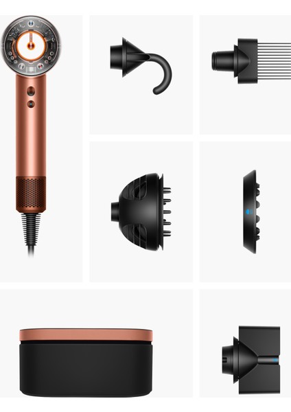 Supersonic Nural™ Saç Kurutma Makinesi (Amber Silk) fırsatları