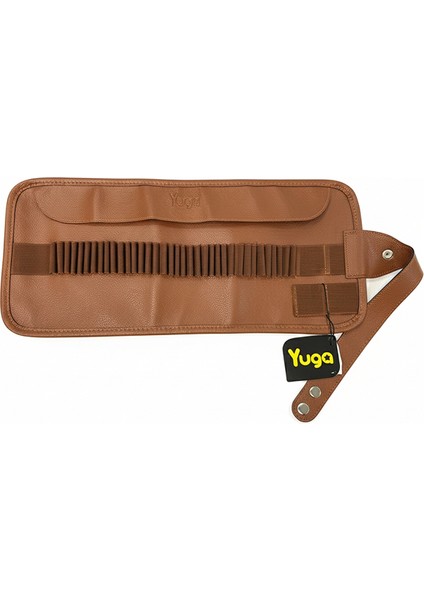 Suni Deri 36 Gözlü Rulo Kalemlik Taba fırsatları