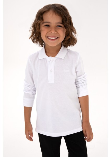 Erkek Çocuk Beyaz Sweatshirt 50313790-VR013