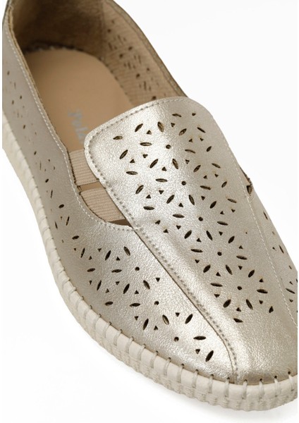 166758.Z5FX Altın Kadın Ayakkabı