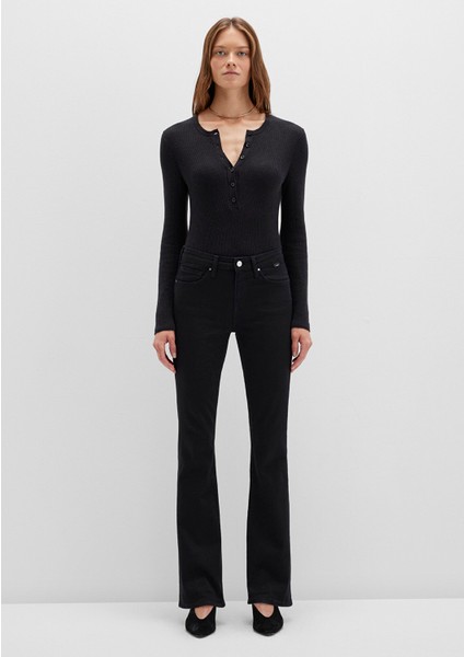 Molly Everyday Siyah Jean Pantolon 1013624623