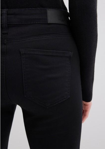 Molly Everyday Siyah Jean Pantolon 1013624623
