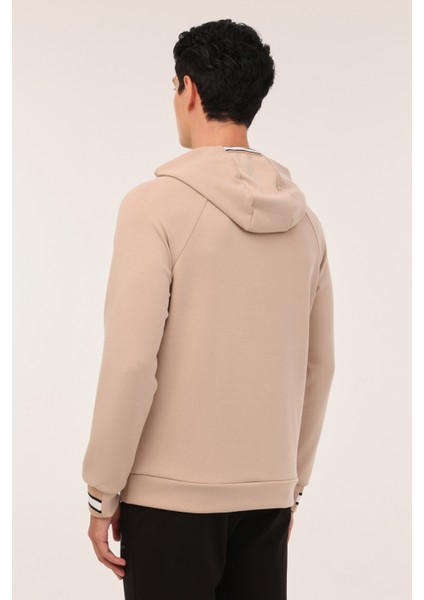 Ml Luke 17ıtl1058 4pr Bej Erkek Sweatshirt