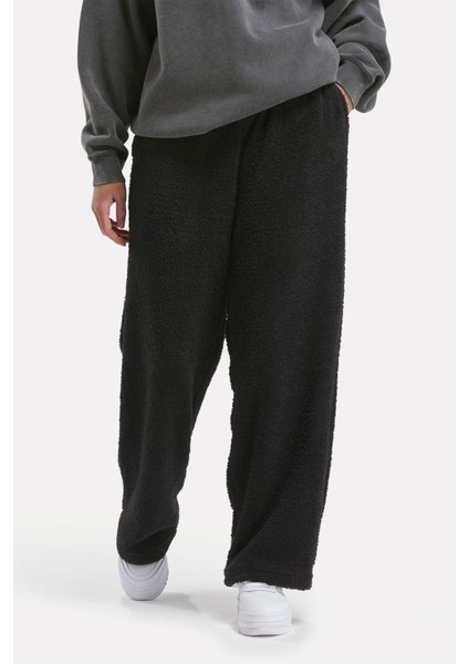 Wde Cozy Bottom Siyah Kadın Eşofman Altı