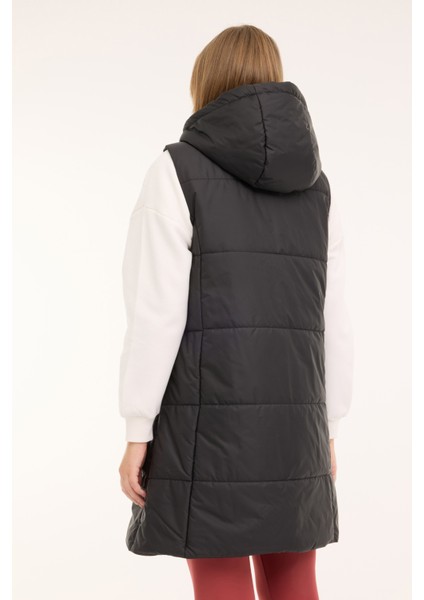 Wl Jun1 4 4pr Siyah Kadın Yelek