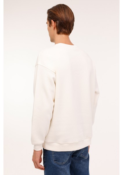 ml Cody 16CTY105 4pr Ekru Erkek Sweatshirt