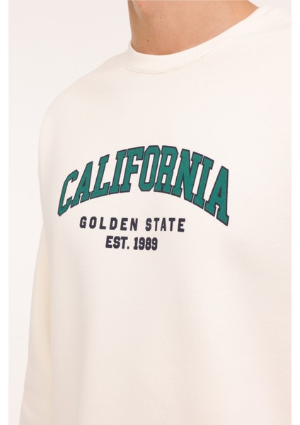 ml Cody 16CTY105 4pr Ekru Erkek Sweatshirt