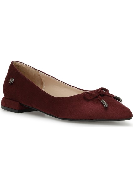 INCI HELEN 3PR Bordo Kadın Babet