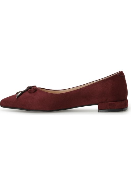 INCI HELEN 3PR Bordo Kadın Babet