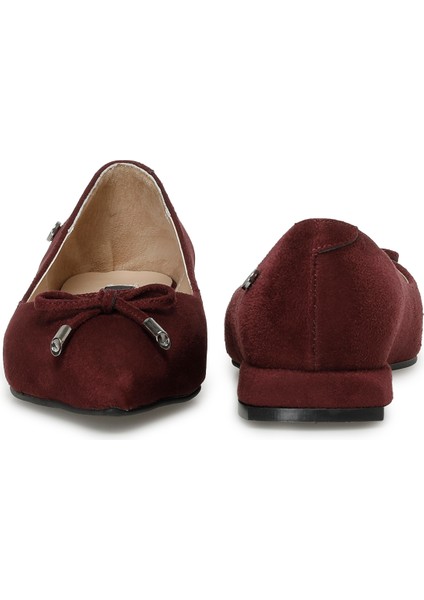 INCI HELEN 3PR Bordo Kadın Babet