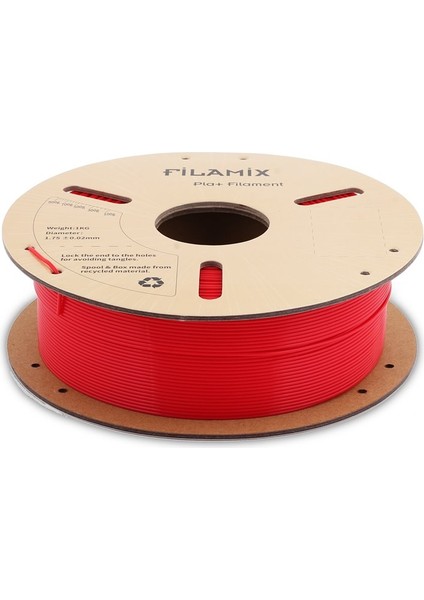 Pla+ Ateş Kırmızı Filament 1.75MM 1kg Urhanshop Güvencesiyle modelleri