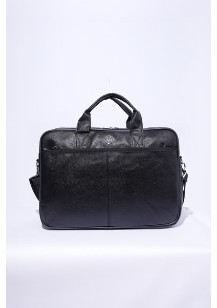 Ev 3004 Siyah Düz Fermuarlı Laptop & Notebook Çantası