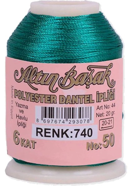 3 Adet Altınbaşak Oya ve Dantel Ipi 20 gr - Royaleks - No: 423 - 063 - 740 indirimleri