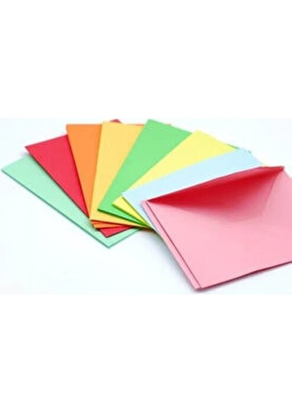 Renkli Mini Zarf 7x9 cm 100 Adet Farklı Renk Seçenekleri ile Eğlenceli Tasarım fırsatları