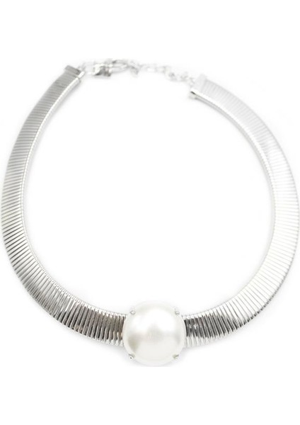 Incili Tasma Kolye - Gümüş fiyatları