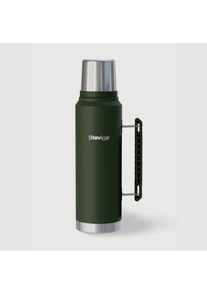 1 Camper Klasik Kulplu Sızdırmaz Çelik Termos 1.2 Lt ST-254