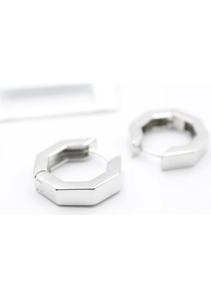 Sekizgen Küpe - Gümüş fiyatları