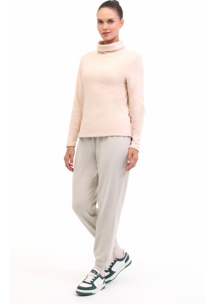 Wb 7beyz Polar 5pr Bej Kadın Polar