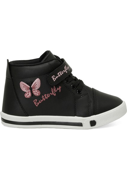 MAID.P4PR Siyah Kız Çocuk High Sneaker