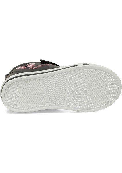 MAID.P4PR Siyah Kız Çocuk High Sneaker