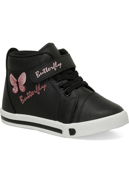 MAID.P4PR Siyah Kız Çocuk High Sneaker