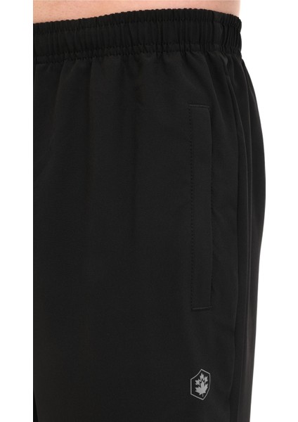 M-BS04 WOVEN T.SUIT 5PR Siyah Erkek Eşofman Takımı