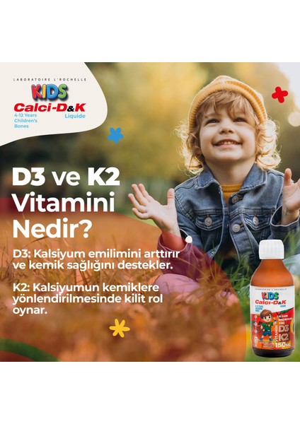 Calci -D&k Kids Liquide 150 ml modelleri