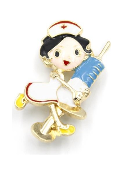 Hemşire Broş - Beyaz fiyatları