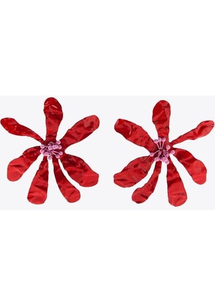 Çiçek Küpe - Kırmızı fiyatları