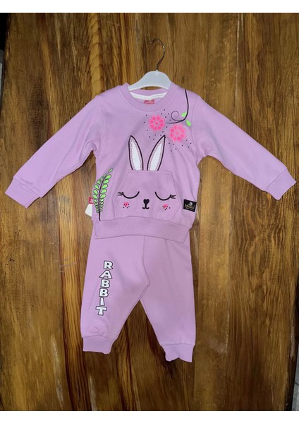 6-24 Aylık Tavşan Baskılı Lila